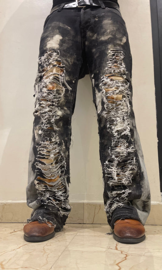 BLACK DENIM STYLEDBY AMG23